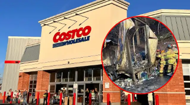 Reportan incendio de camión de Costco en autopista que ocasionó caos en el condado de Rockland.