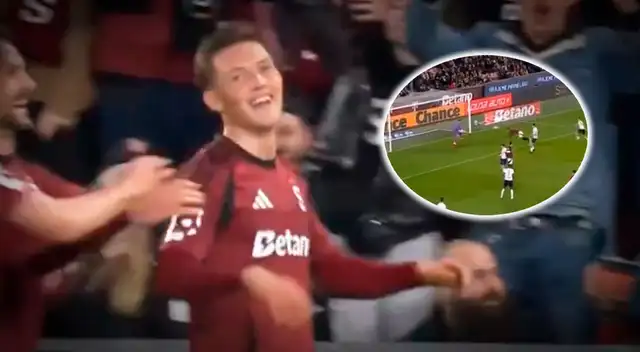 Oliver Sonne se luce y anota magistral gol con Sparta Praga