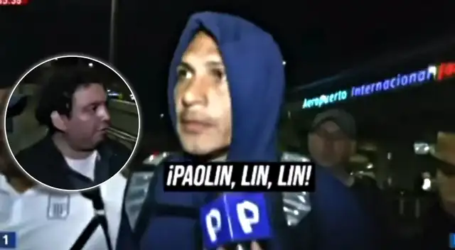 Paolo Guerrero protagonizó tenso momento con hincha en aeropuerto.