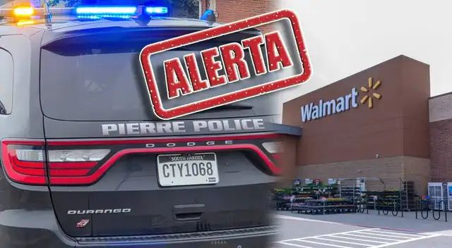 La amenaza de bomba en el Walmart de Pierre estaría ligada a un posible "swatting".