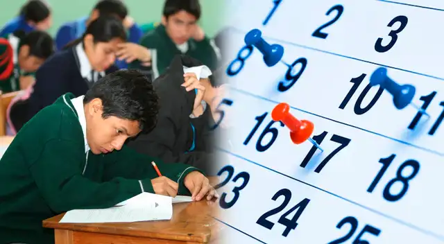 Conoce en qué fechas los estudiantes del Perú descansarán 4 días consecutivos.