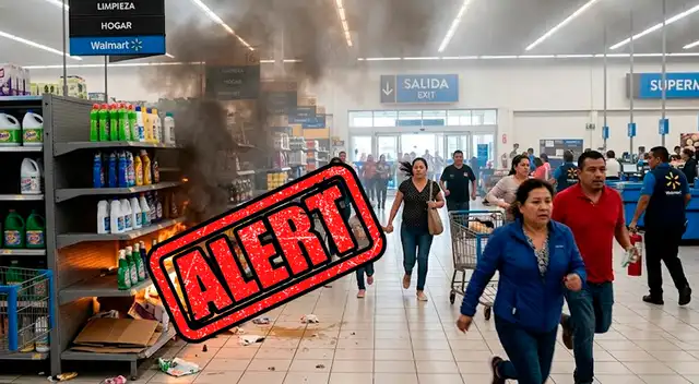 Incendio sospechoso en Walmart de Waterloo obliga a cerrar la tienda.