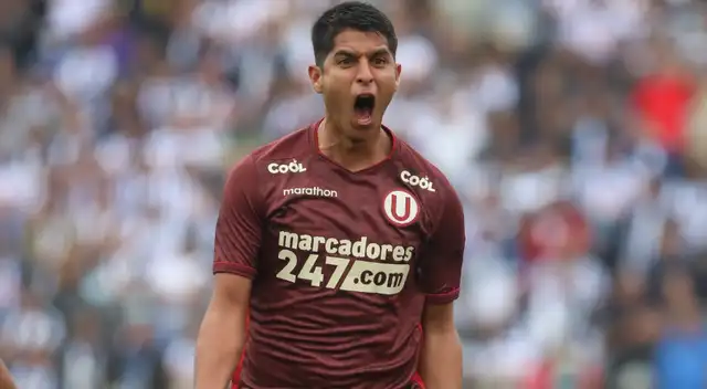 Leonardo Rugel cuando jugaba por Universitario, club que lo formó