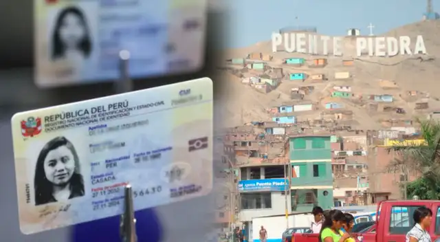 La Municipalidad de Puente Piedra lanza una campaña de DNI electrónico gratuito este 19 de marzo.