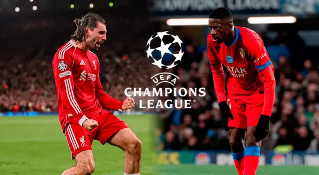 Programación del partido entre PSG vs Liverpool. Foto: composición Líbero/Instagram