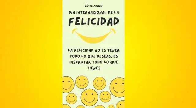 Mira esta imagen gratis por el Día Internacional de la Felicidad.