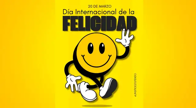 Imagen que inspira sonrisas por el Día Internacional de la Felicidad.