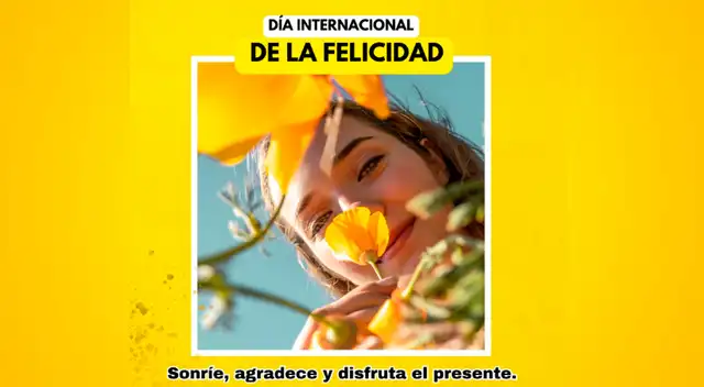 Imagen que refleja lo mejor de la felicidad.