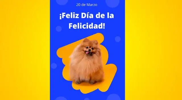 Descarga esta imagen por el Día Internacional de la Felicidad este 20 de marzo.