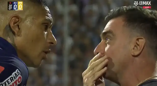 Paolo Guerrero tuvo tenso cruce con Pablo Guede.