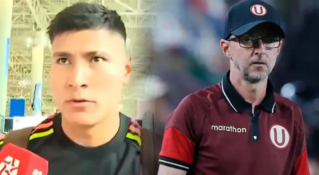 Diego Romero habló sobre su suplencia en Universitario de Deportes.