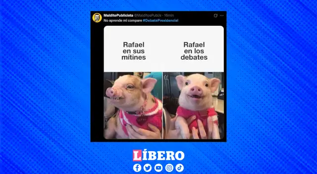 Rafael López Aliaga no dejó la mejor impresión en su participación.
