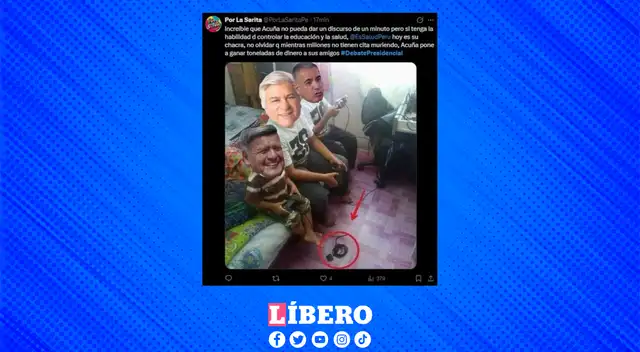 Para algunos, el gran perdedor del debate presidencial fue César Acuña.