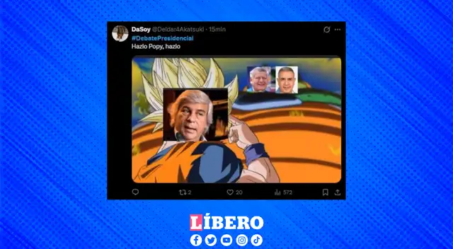 Muchos recuerdan la participación de Olivera en el debate de 2016 cuando emplazó a Alan García.