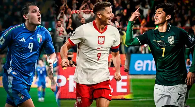 Partidos que definirán los últimos clasificados al Mundial 2026.