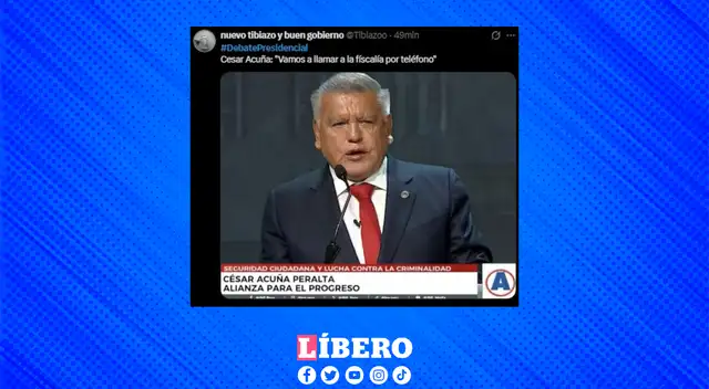 Acuña ha sido duramente criticado por sus repentinas cercanías a streamers limeños que, abiertamente, afirman que votarán por él.