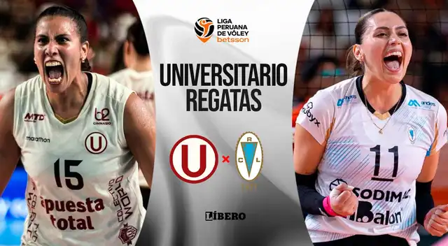 Universitario y Regatas en disputa por un cupo a 'semis' de la Liga de Voley.