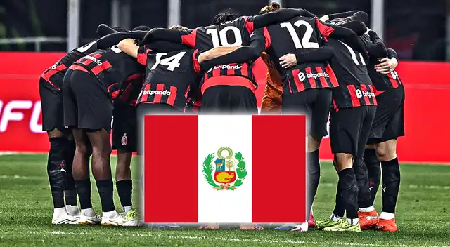 Futbolista del AC Milan se sumará a la selección peruana.