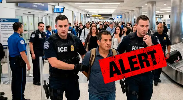 ¿Pueden los agentes del ICE arrestarte en un aeropuerto?