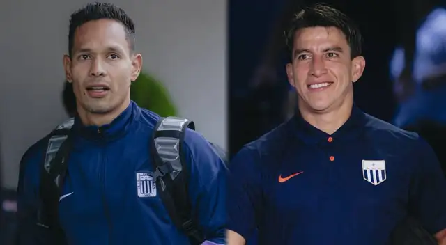 Renzo Garcés y Fernando Gaibor son clave en Alianza Lima.