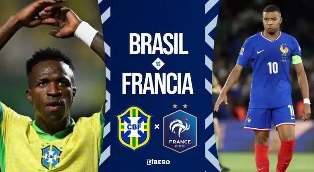Brasil y Francia juegan este jueves un partido amistoso desde Massachusetts, Estados Unidos.
