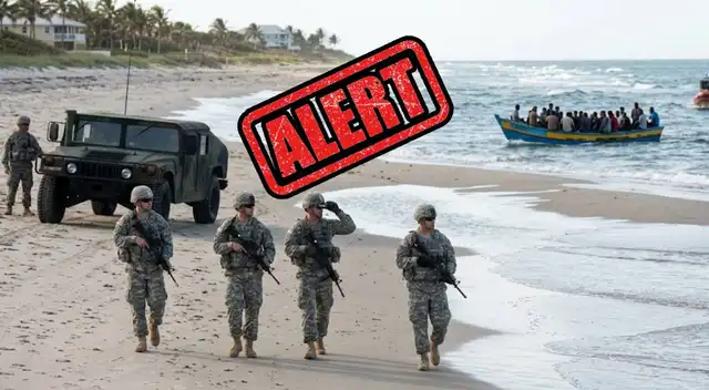 EE. UU. despliega operativo militar en Florida para frenar ingreso irregular de inmigrantes.