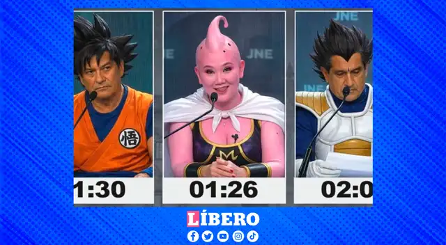 El debate presidencial es comparado con la saga de Dragon Ball. El debate presidencial es comparado con la saga de Dragon Ball.