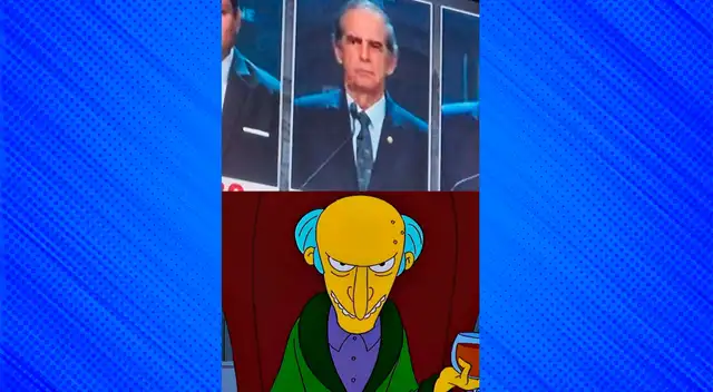 Roberto Chiabra es comparado con personaje de Los Simpson. Roberto Chiabra es comparado con personaje de Los Simpson.