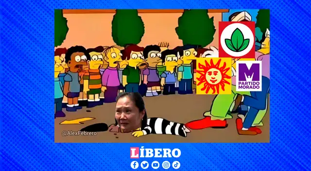 Meme del debate presidencial 2026 y Keiko de protagonista. Meme del debate presidencial 2026 y Keiko de protagonista.