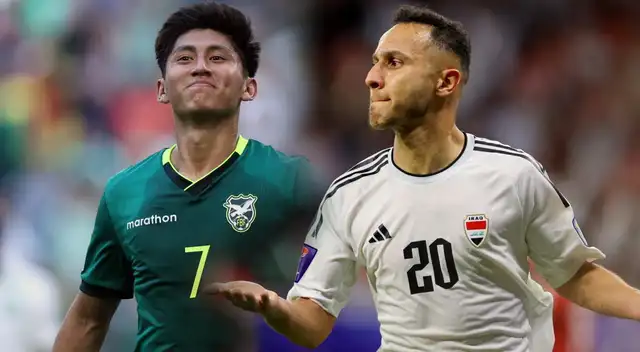 Bolivia vs Irak por el repechaje al Mundial 2026.