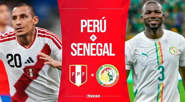 Perú y Senegal juegan EN VIVO en partido amistoso internacional.