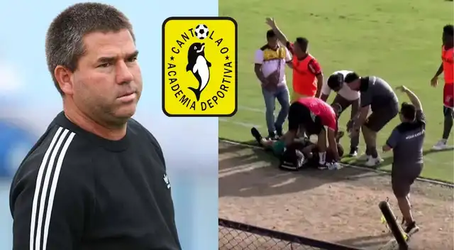 Francisco Melgar, DT de Cantolao, sufrió descompensación en la Liga 2