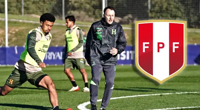 Honduras sufre sensible baja antes del partido ante Perú.