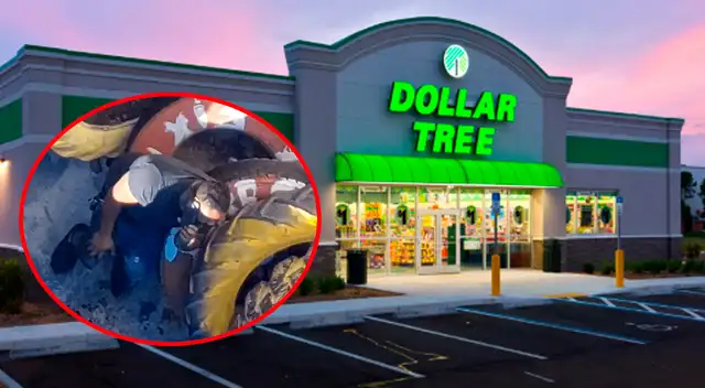 Dollar Tree de Las Vegas: con dron policial, logran captura de hombre acusado de estrellar su coche contra tienda. Dollar Tree de Las Vegas: con dron policial, logran captura de hombre acusado de estrellar su coche contra tienda.