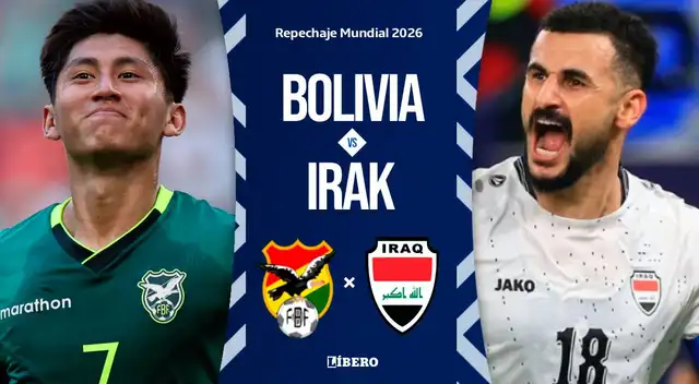 Bolivia vs. Irak juegan por la final del repechaje Mundial 2026. Bolivia vs. Irak juegan por la final del repechaje Mundial 2026.