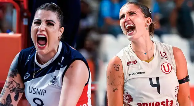 San Martín juega contra Universitario por la semifinal de vuelta de la Liga Peruana de Vóley.