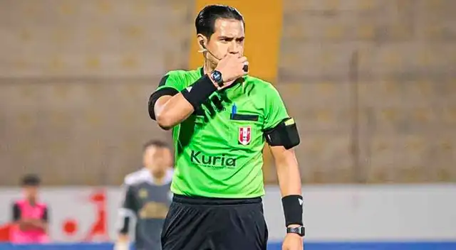 Jordi Espinoza será el árbitro del primer clásico del fútbol peruano.