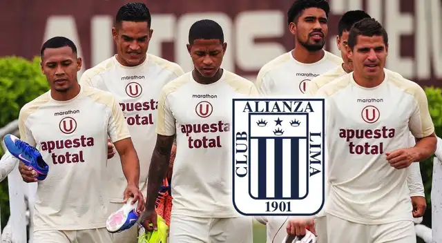 Futbolista de Universitario presumió escudo de Alianza Lima en su pecho.