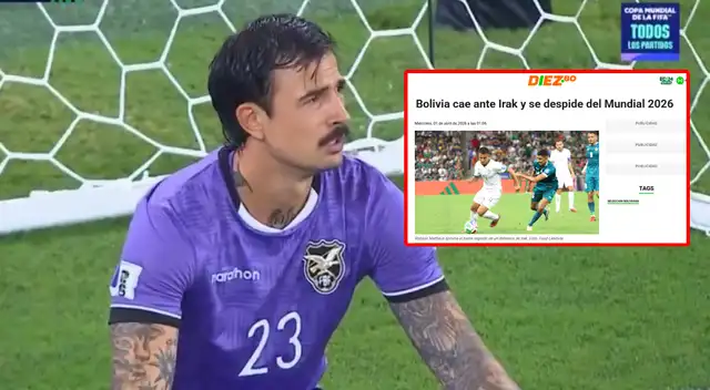 Así reaccionó la prensa boliviana tras la derrota frente a Irak. Foto: composición Líbero/DSports/DiezBo Así reaccionó la prensa boliviana tras la derrota frente a Irak. Foto: composición Líbero/DSports/DiezBo