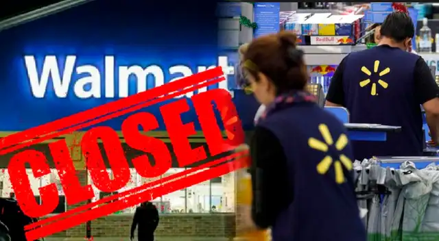 Walmart anuncia cierre y despido inmediato de más de 100 empleados.