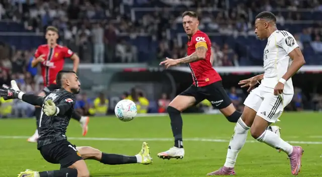 Real Madrid venció por 2-1 al Mallorca en el encuentro de ida en el Bernabue.