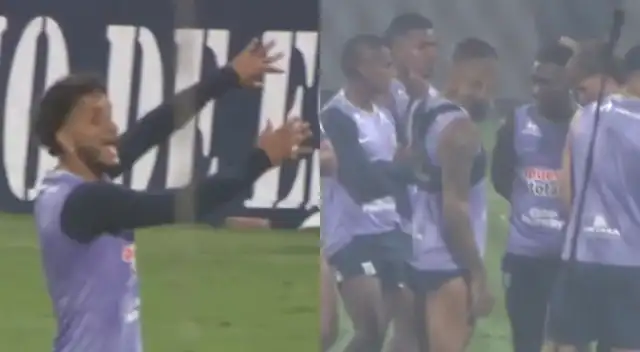 La reacción de los jugadores de Alianza Lima ante banderazo que terminó en tragedia