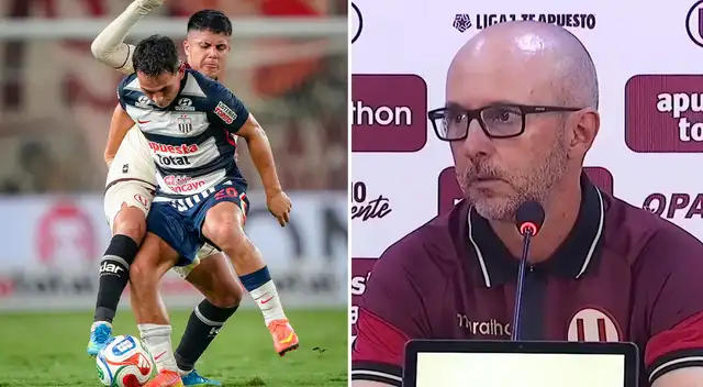 Javier Rabanal, DT de Universitario, dio fuerte calificativo sobre Alianza Lima
