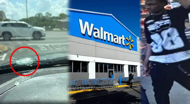 Se realizaron disparos contra varios vehículos en el Walmart de Gadsden.