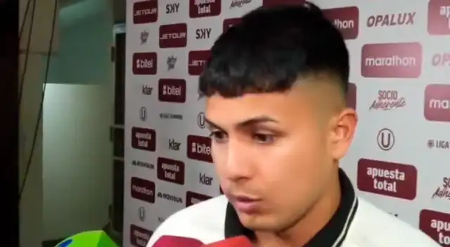 Jairo Concha declaró ante la polémica falta de Luis Advíncula.