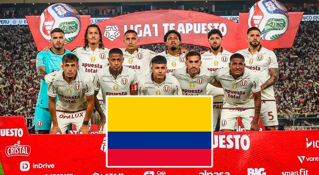 Universitario es noticia en Colombia por futbolista titular.