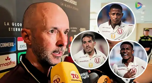 Javier Rabanal, DT de Universitario, reveló gravedad de lesiones de Lisandro Alzugaray, Andy Polo y José Carabalí para duelo ante Deportes Tolima por Copa Sudamericana Javier Rabanal, DT de Universitario, reveló gravedad de lesiones de Lisandro Alzugaray, Andy Polo y José Carabalí para duelo ante Deportes Tolima por Copa Sudamericana