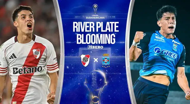 A qué hora juega, dónde ver y alineaciones del River Plate vs Blooming por Copa Sudamericana