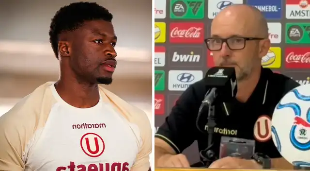 Javier Rabanal explicó el motivo de la ausencia de Sekou Gassama. Foto: composición Líbero/Jax Latin Media