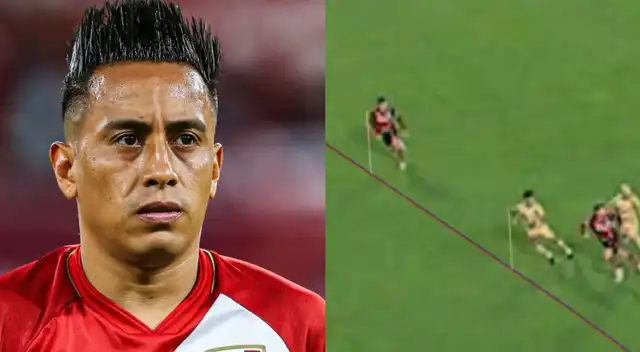 Christian Cueva arremetió contra el árbitro por el polémico gol anulado a Cusco FC.